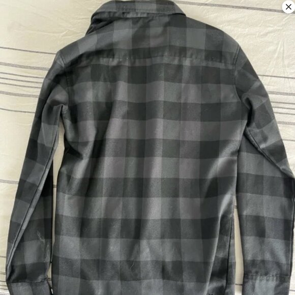 Dixxon Flannel - Women’s Black and Green/Gray Plaid - Large - Picture 3 of 3